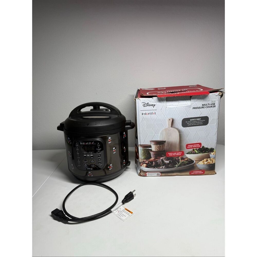 Disney Mickey Mouse Instant PotDuo Multi-Use7-in-1Pressure Cooker Magical *Notes